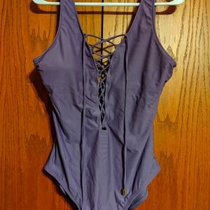 Violet swim suit